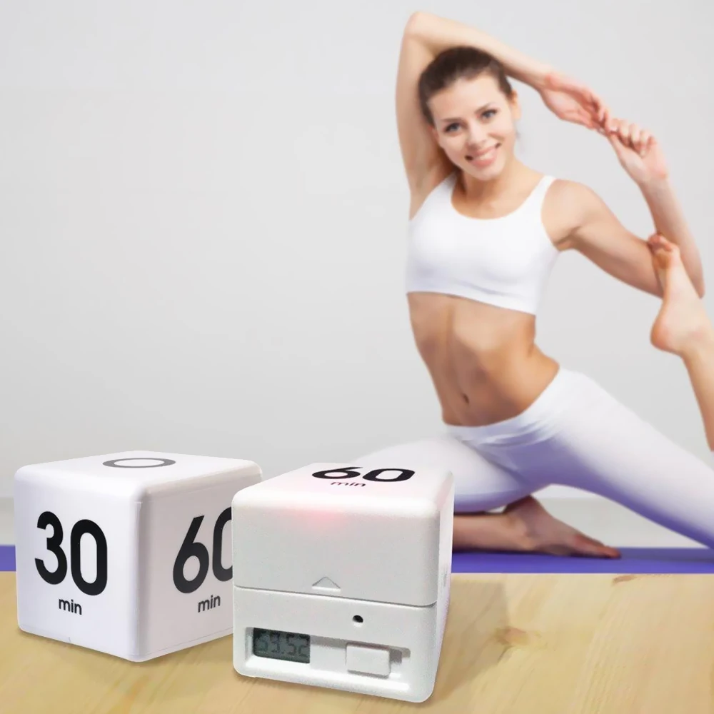 Cube Timer кухонный умный будильник напоминание о сна 5 15 30 и 60 минут