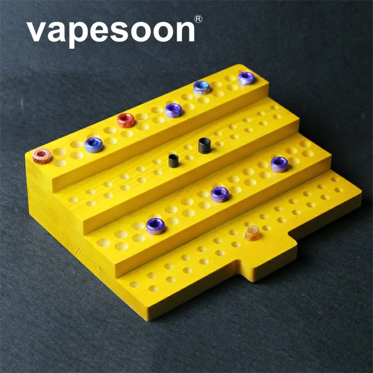 

Vapesoon 510/810 drip tip Display Holder Electronic Cigarette Vape stand Holder can put 108pcs drip tip full