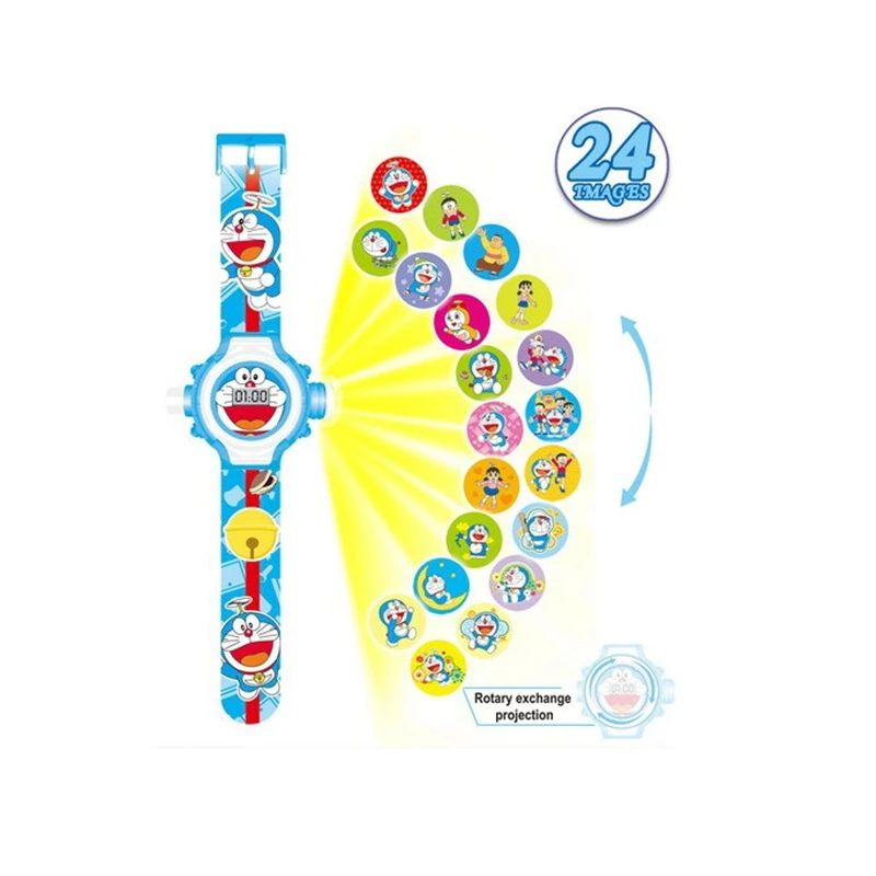 Цифровые Детские часы с изображением принцесс Эльзы спайдермена детей