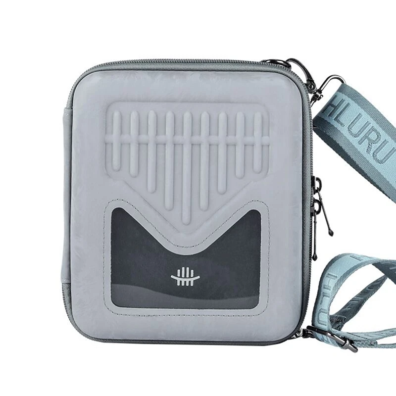 HLURU 17/21 Key Kalimba Protective Case Thumb Finger Piano Storage Adjustable Shoulder Strap Bag Musical Instrument Accessories | Багаж и