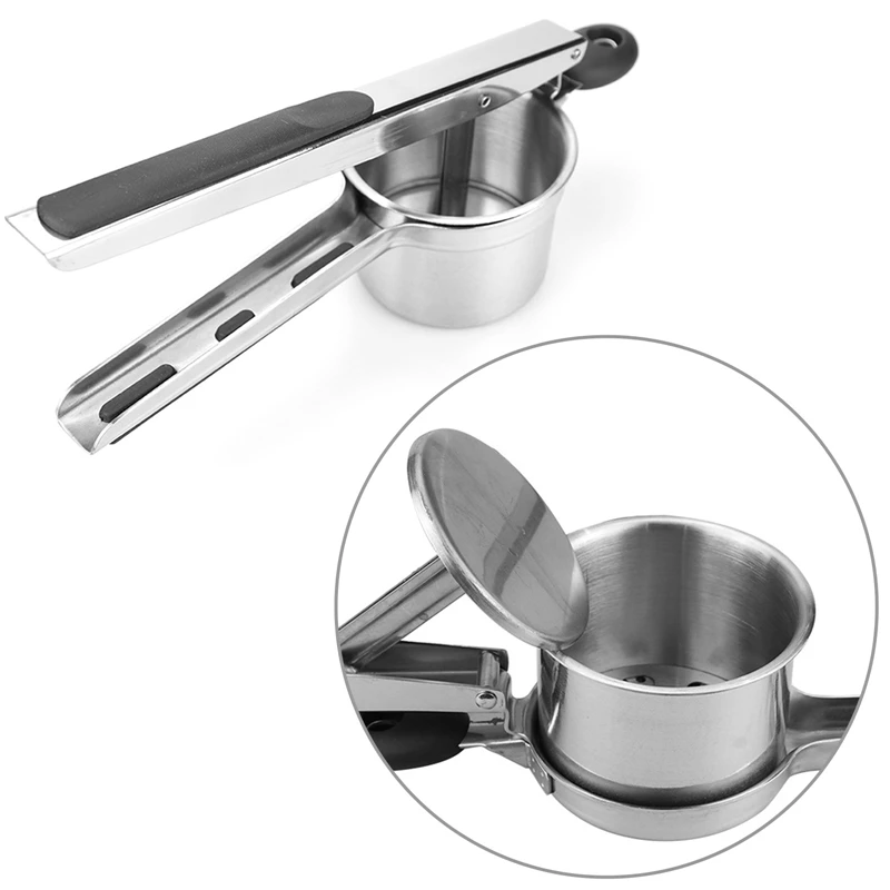 

Stainless Steel Potato Machine For Potato Fruit Vegetable Juicer Presser Potato Mashers Ricers Kitchen Cooking Tools