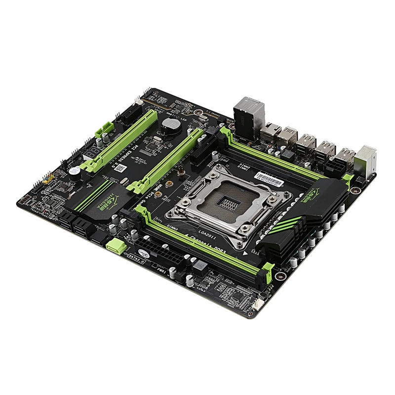 X79 LGA2011 комбо набор материнской платы с E5-2660 C2 CPU 4X4GB 16GB DDR3 RAM 4-Ch 1333Mhz PCI-E NVME M.2 SSD слот |