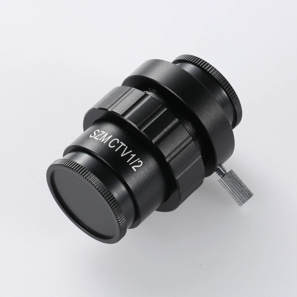 0.5X C-mount адаптер объектива 1/2 1/3 CTV для SZM Тринокулярный Стерео микроскоп аксессуары