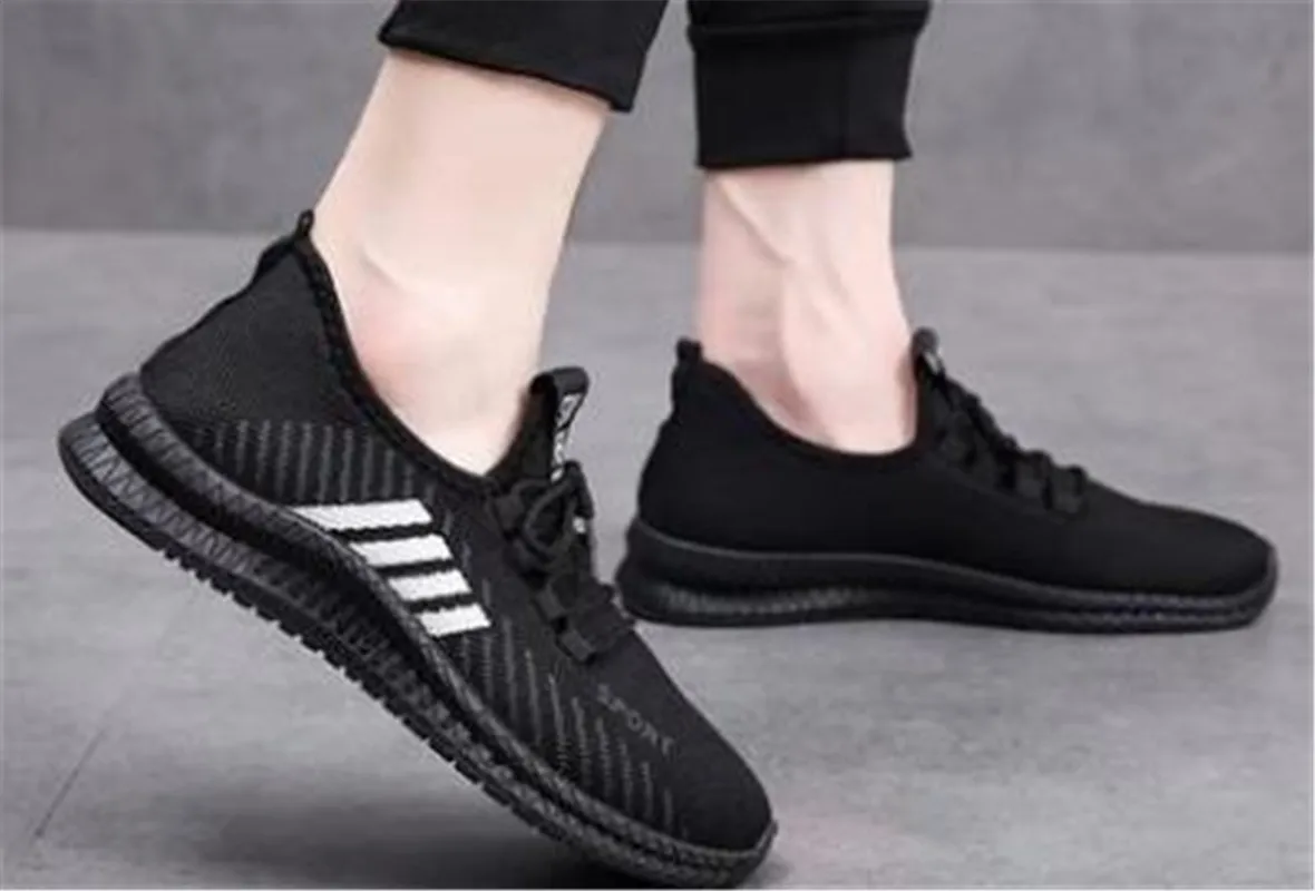 

Men Fashion Shoes Portable Running Shoes Sneakers Walking Jogging Casual Shoes
