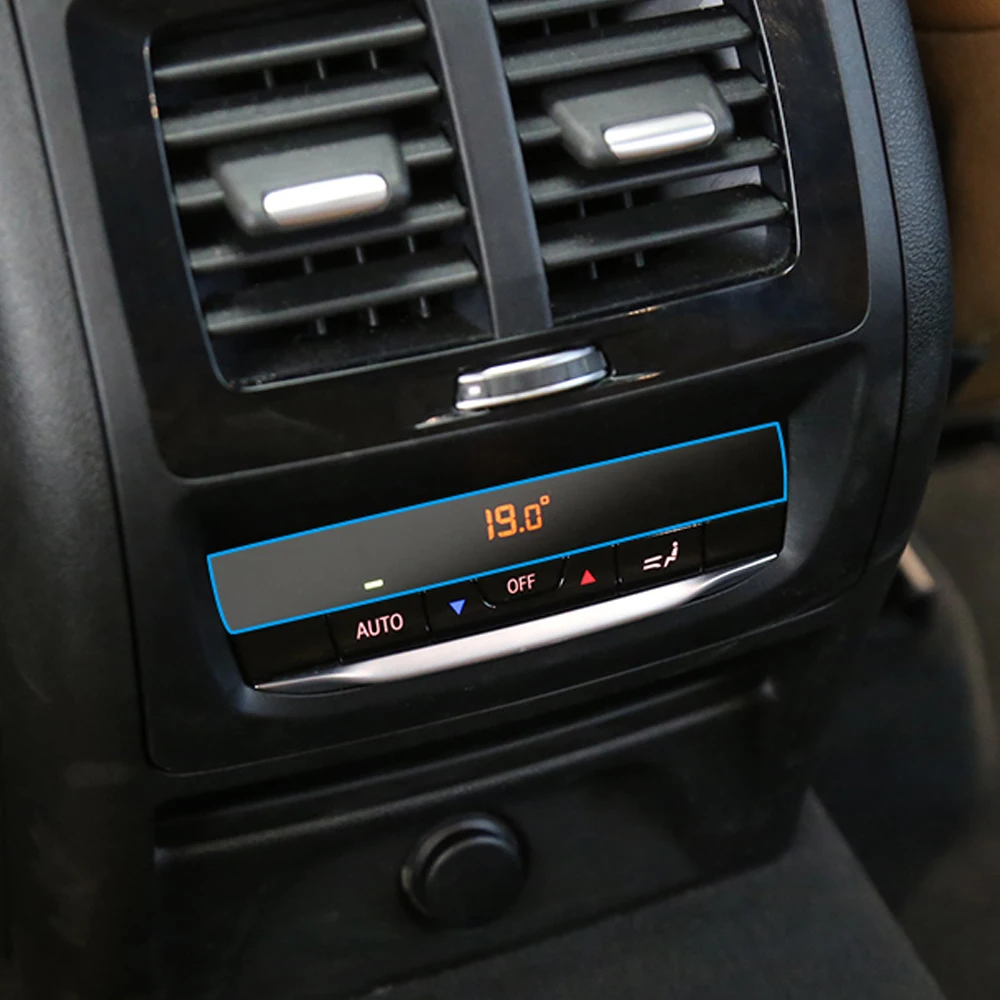 

CarManGo Car Interior Accessorie Front Rear A/C Display Protective Anti-scratch Screen Protector For BMW X3 G01 X4 G02 2018-2020