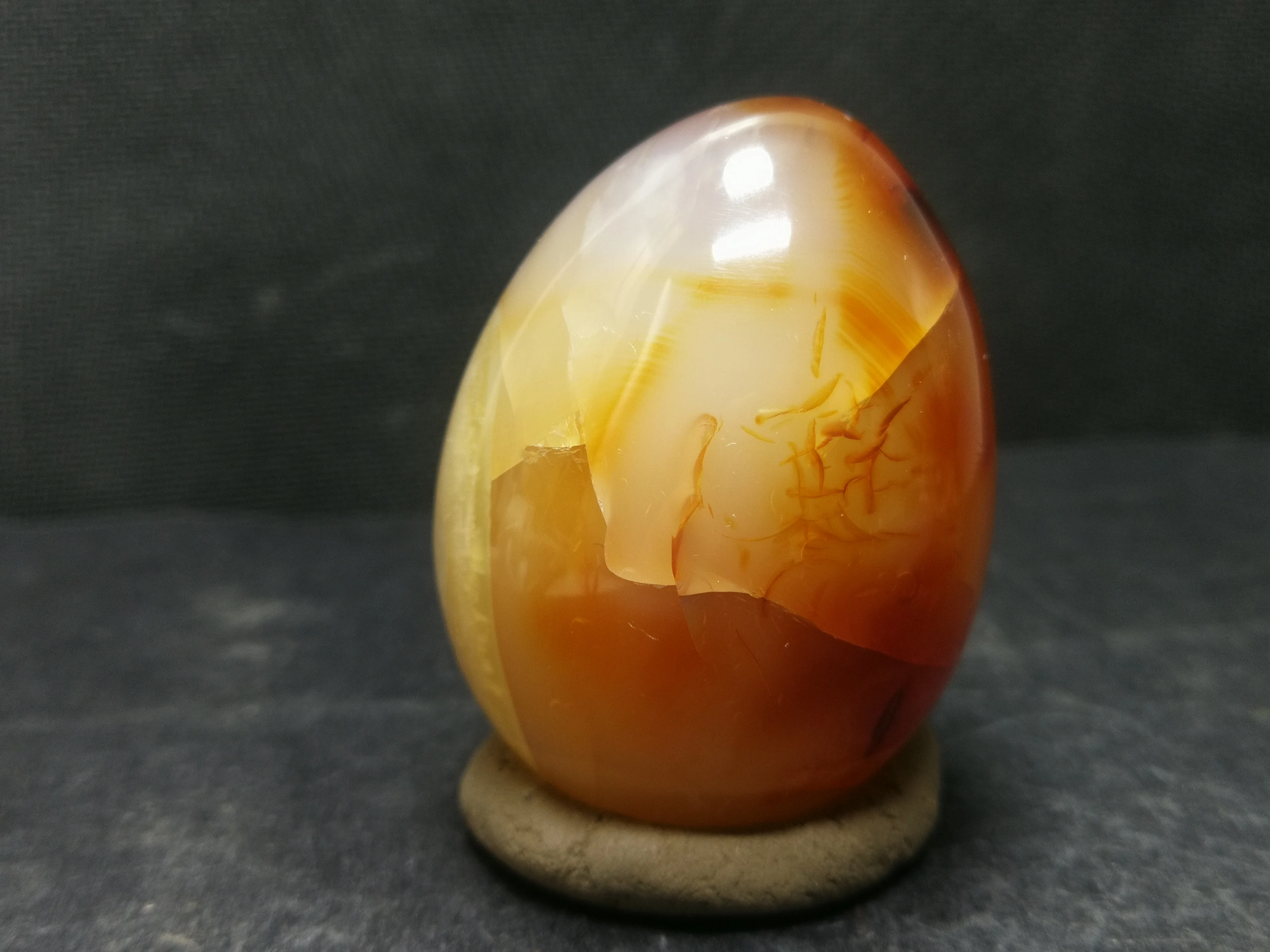 84 4 натуральный цвет красное агатовое яйцо полировка кварца кристалл лечебный