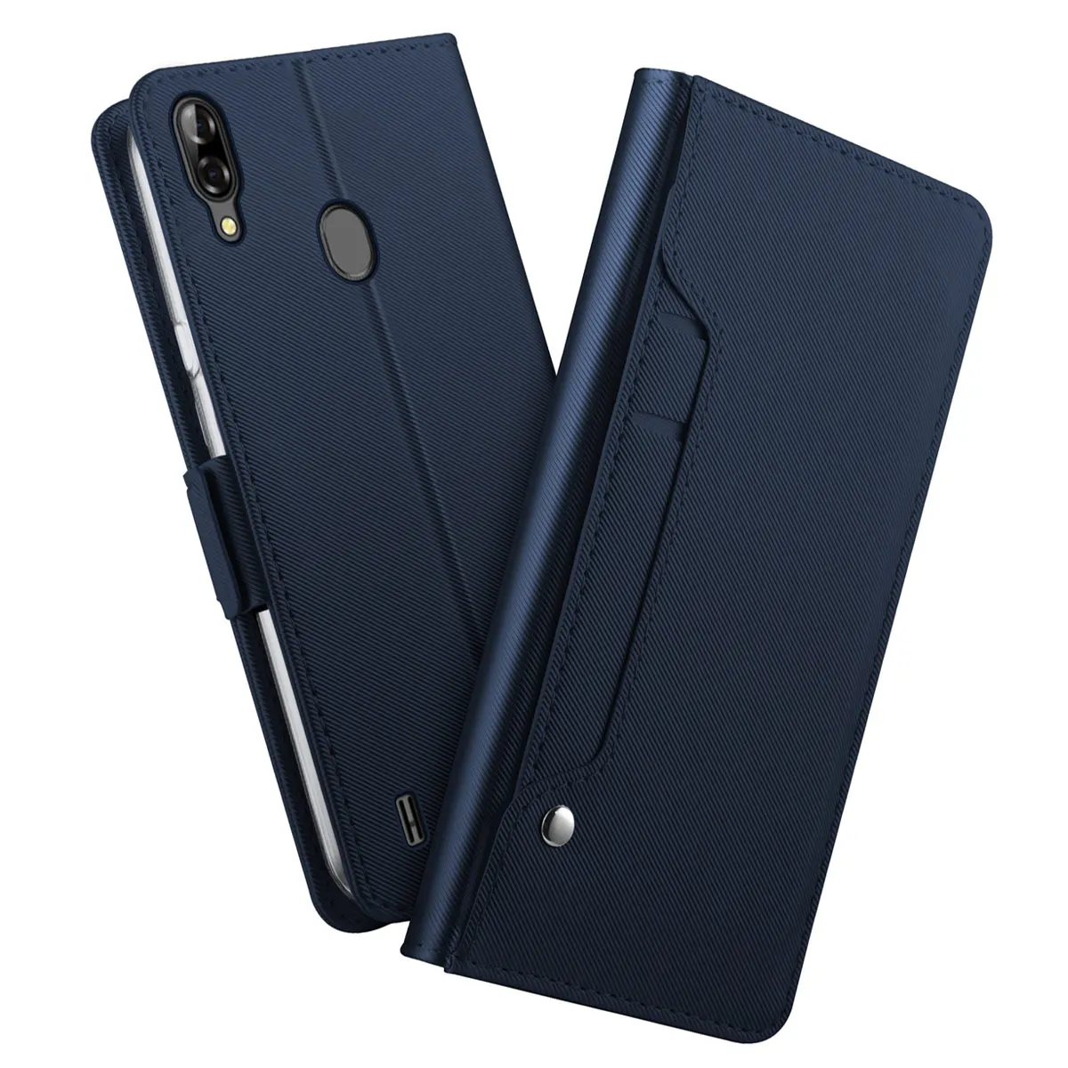 Чехол из искусственной кожи для Blackview A60 PRO чехол кошелек с откидной подставкой