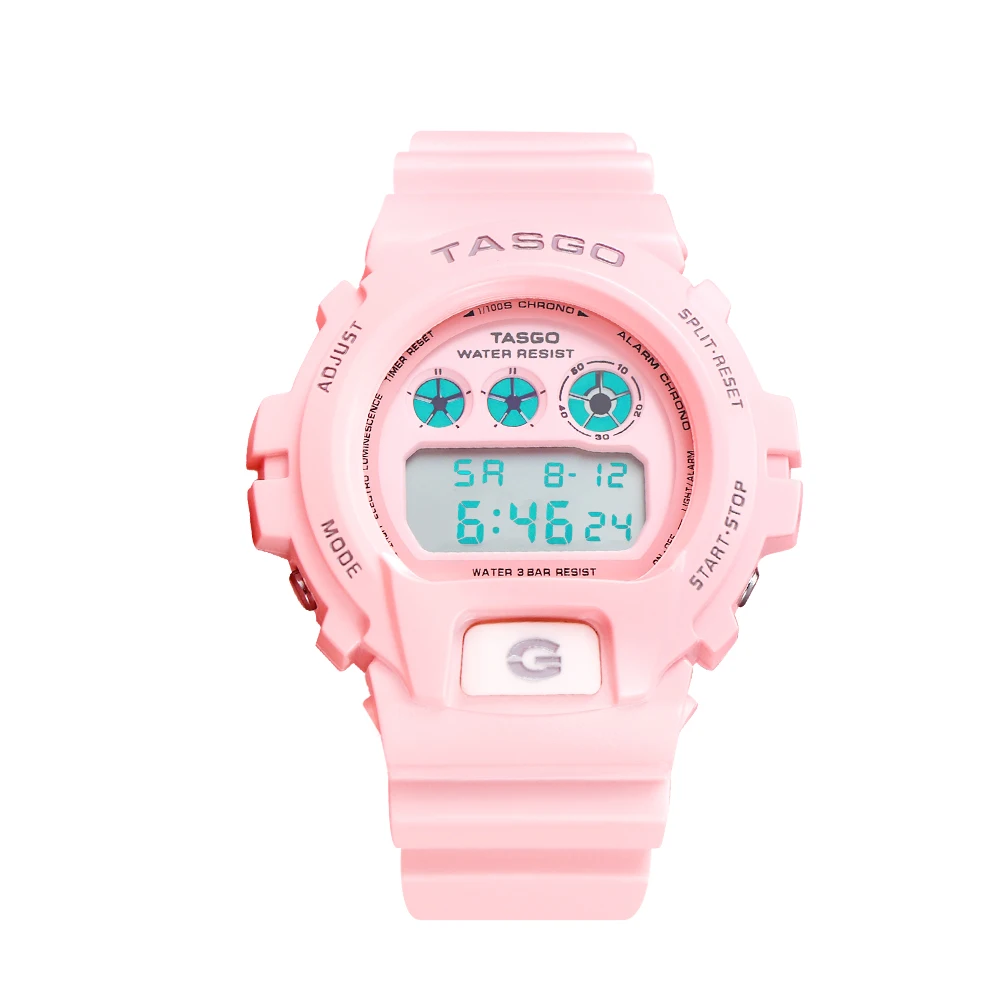

TASGO LED Digital Watch Women Brand Luxury Sports Watches Woman Waterproof Ladies Bracelet Wristwatch Female Relogio Feminino