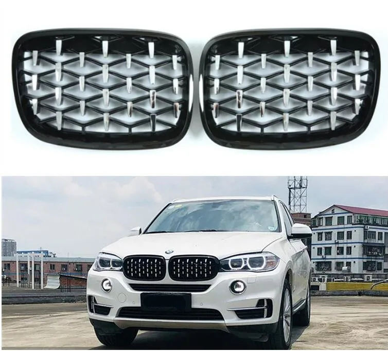 

Сетчатые решетки для переднего бампера автомобиля ABS для BMW X5 F15 X6 F16 2014 2015 2016 2017 2018 года