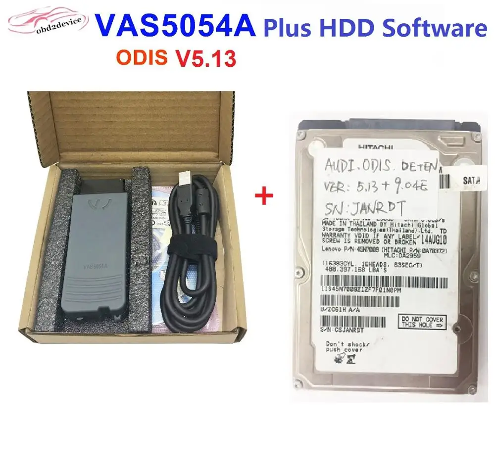 include hard disk ODIS V5.13 Bluetooth VAS5054A в M6636B чип odis sw установка в инструмент диагностики жесткого диска vas5054 автоматический сканер для Au-di для V W - Цвет: include hard disk