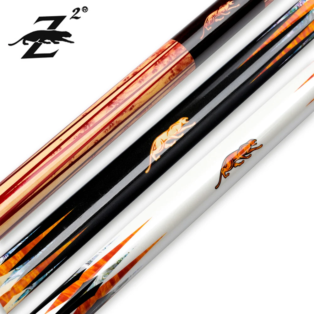 

PREOAIDR 3142 Z2 Billiard Pool Cue Stick 10/11.5/13mm Tip Black/White Stick Billiard Cue Kit Pool Cue Kit Nine Ball Black 8 Cue
