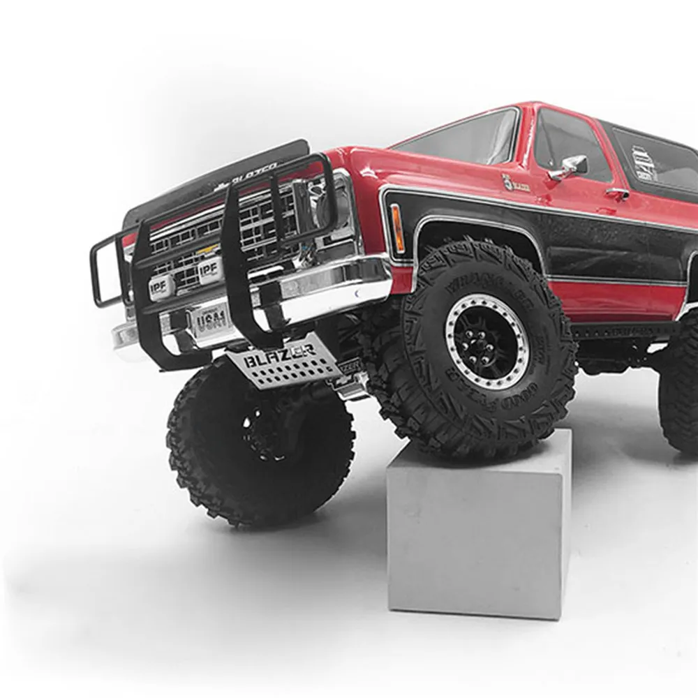 Защитное металлическое переднее защитное крыло для 1/10 Traxxas TRX-4 Blazer K5 RC