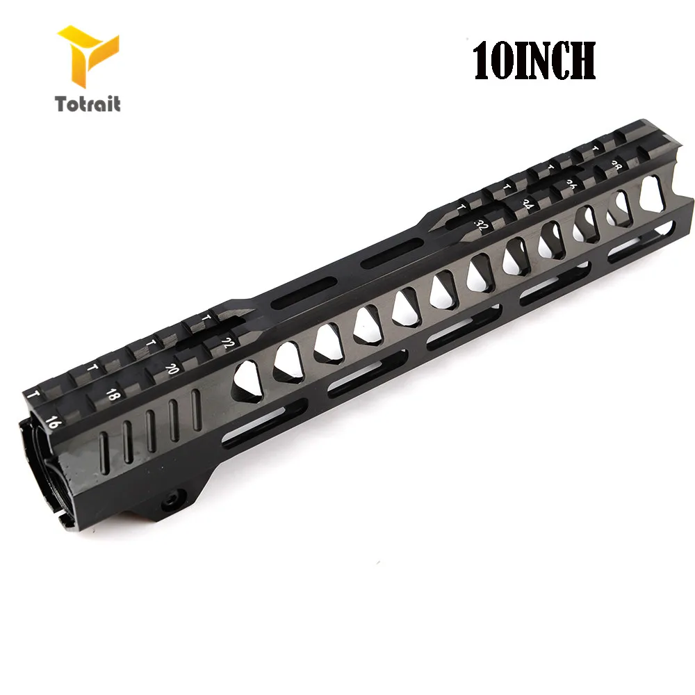 Totrait Тактический 7/10/12/13,5 дюймов поплавок Keymod Handguard Пикатинни страйкбол 15 M4 Handguard карабин квадратный Mout huntig