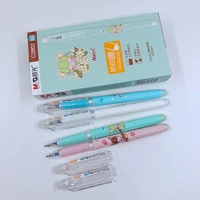 mg kawaii magic erasable pen bullet nib 0 5mm point blue ink color for writing school kids office supplies stationery c2802