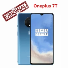 Глобальная ПЗУ Oneplus 7T 6,55 дюймов кислородная ОС на базе Android 10 Восьмиядерный процессор Snapdragon 855 Plus 8 ГБ ОЗУ 128 Гб ПЗУ аккумулятор 3800 мАч