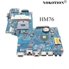 Материнская плата NOKOTION для ноутбука TOSHIBA Satellite C850 L850 HM76 GMA HD4000 DDR3 H000038380 H000038370