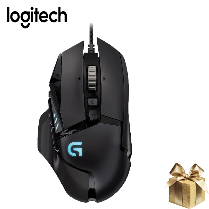 Игровая мышь Logitech G502 HERO высокопроизводительная Engine с 16000 DPI программируемая