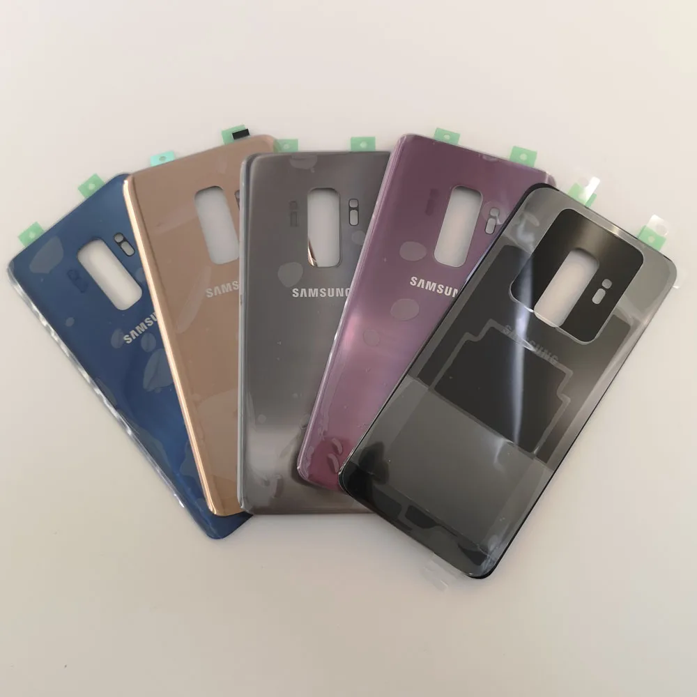 Задняя крышка для Samsung s9plus чехол аккумулятора 3D стеклянный корпус SAMSUNG Galaxy S9 Plus G965F