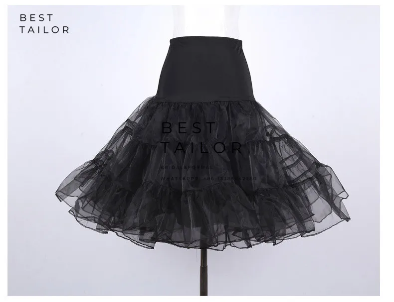 Короткая юбка-пачка Нижняя юбка легкая пышная Женская белая и черная
