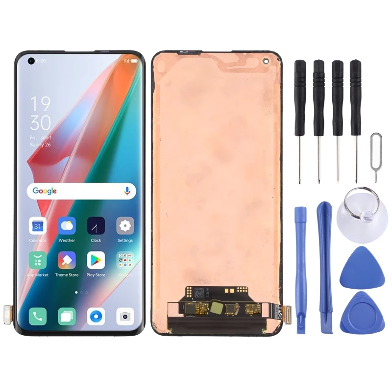 Pantalla LCD Ltpo AMOLED Original, montaje completo de digitalizador para OPPO Find X3 / Find X3 Pro CPH2173 PEEM00 PEDM00-1