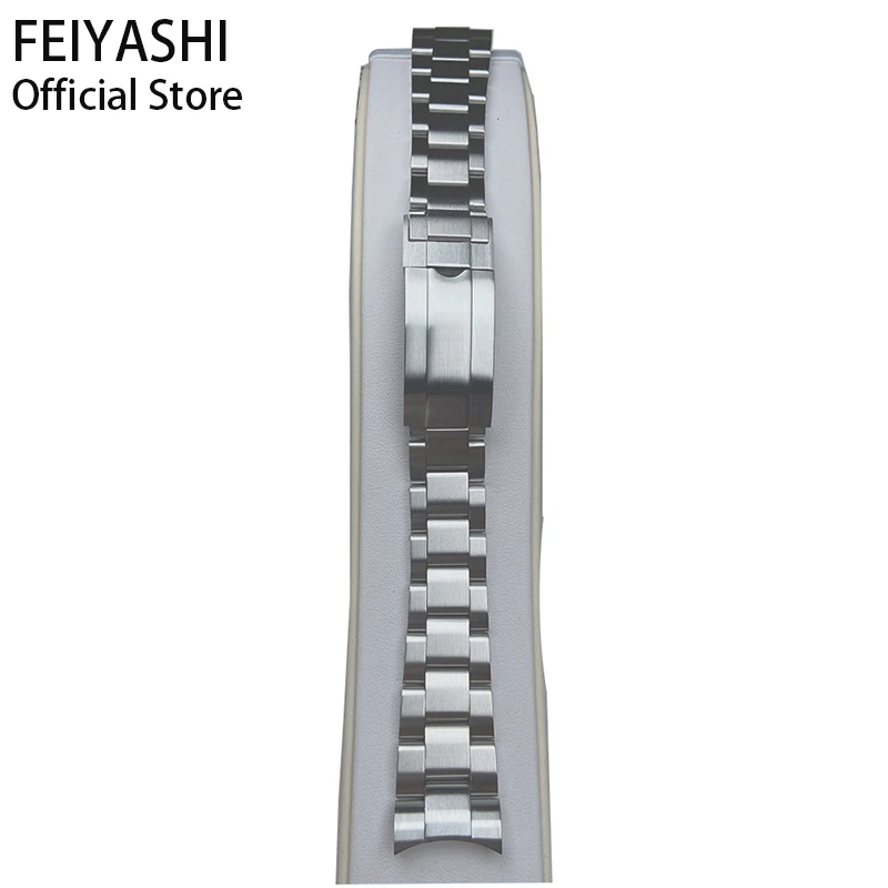 Watches Bracelets 20mm Solid 316L Stainless Steel Men's Watchbands strap Accessories Wristband For submariner daytona nh35 case