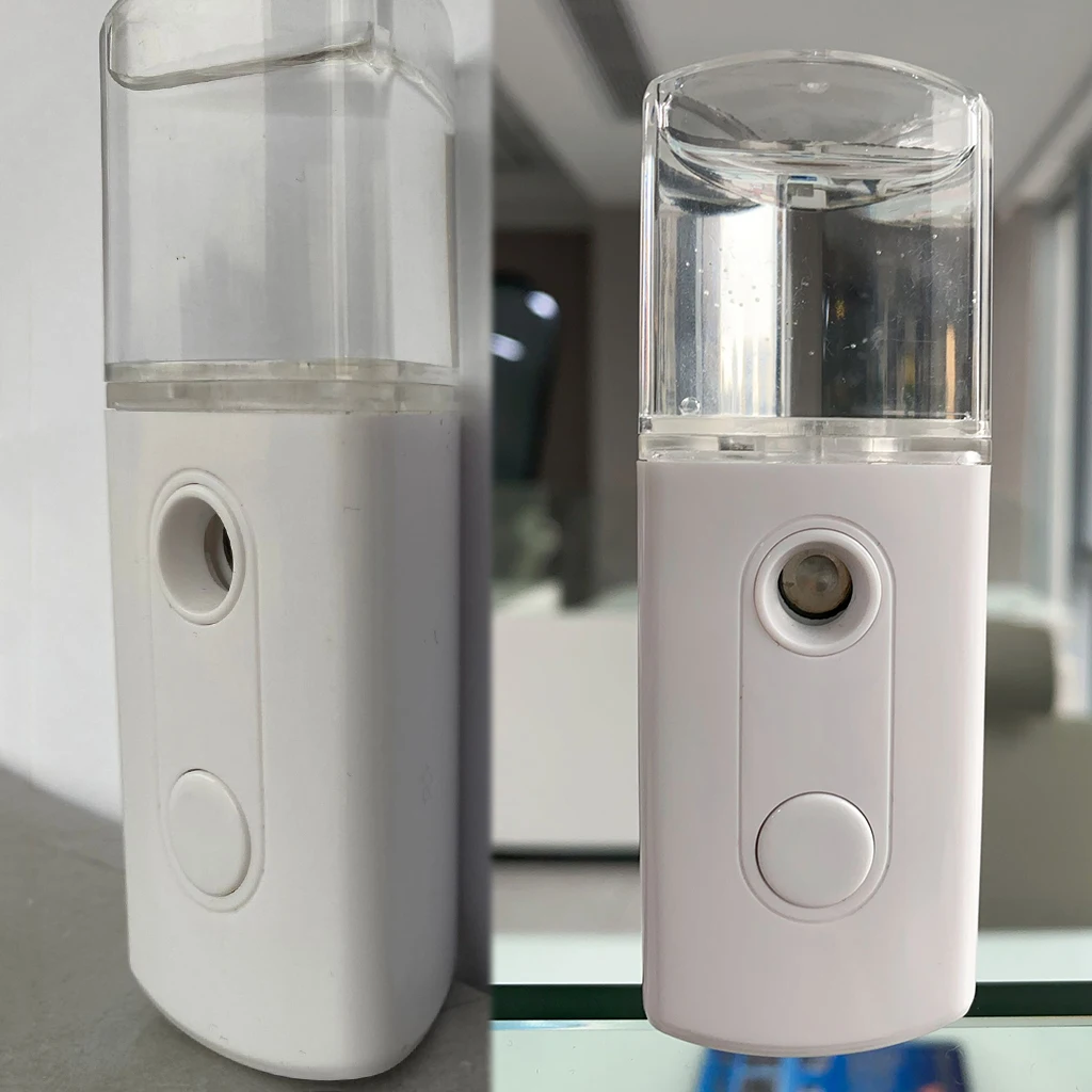 20 мл Nano Портативный Распылитель холодной воды для лица Mister Hydrator многоразовый