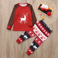 printed christmas parent child loaded parent child outfit