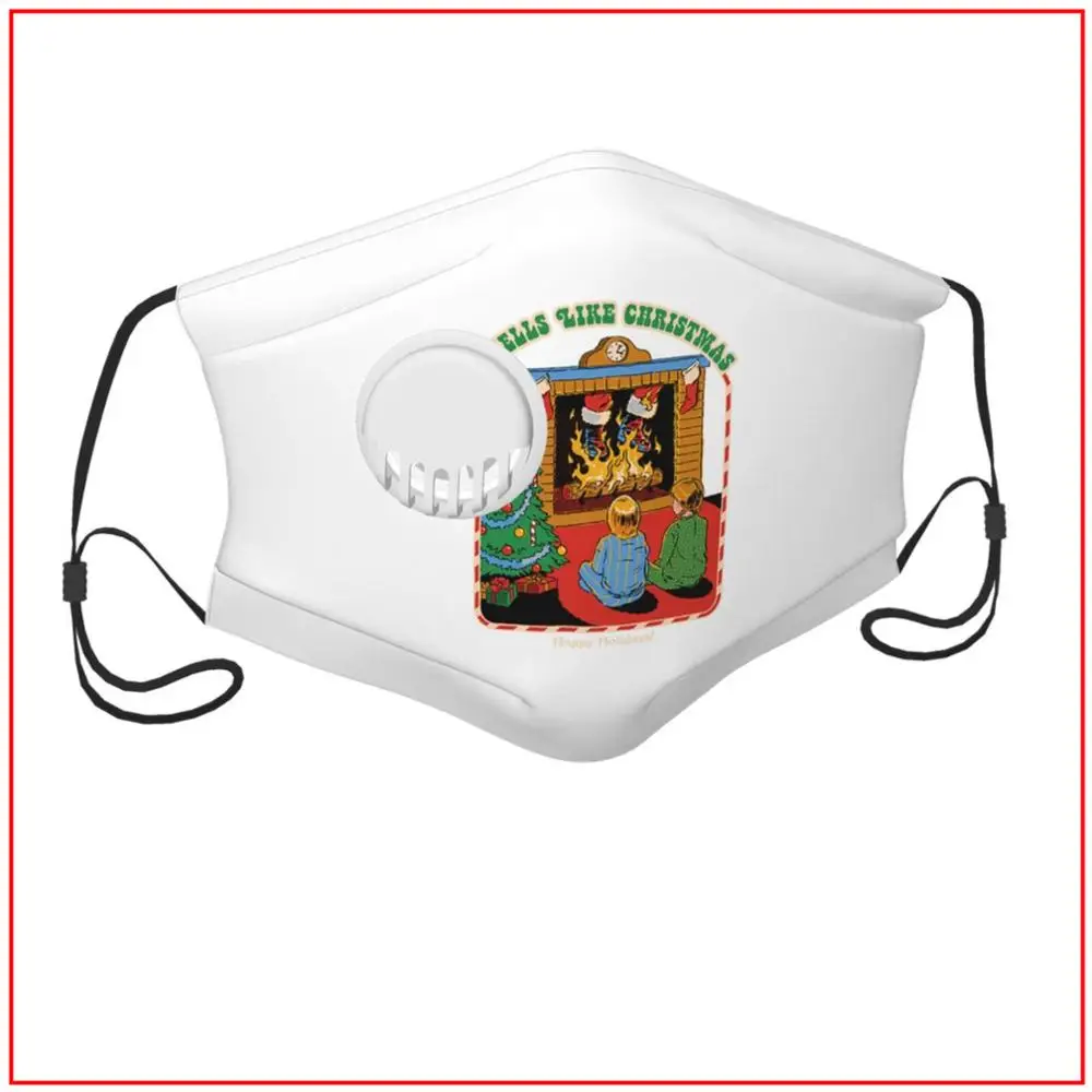 

Smells Like Christmas Kids Men Women Face Mask Face Shield Masks Skin Care Anime Bandana Cute Reusable Breathable Custom