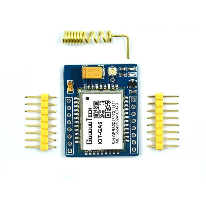 Замена SIM800L Mini A6 GA6 B GPRS комплект GSM беспроводной модуль расширения платы