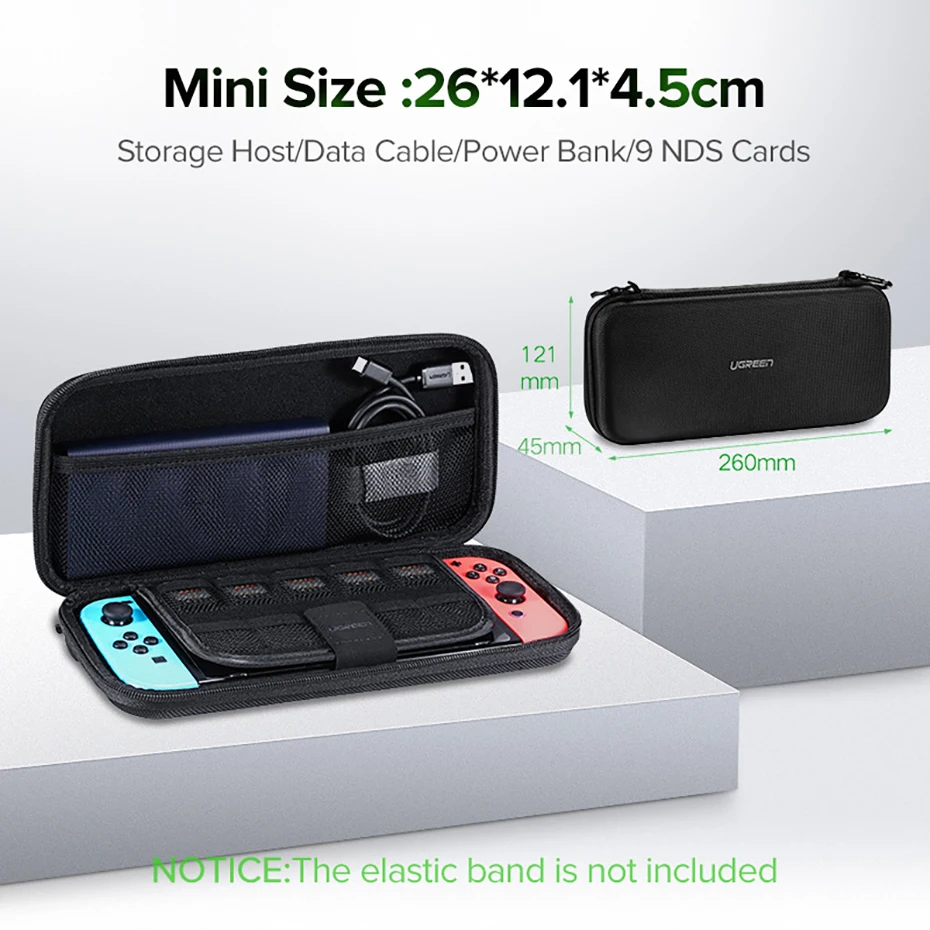 Ugreen сумка для хранения для kingd Switch Lite nintendo s Чехол для консоли Switch прочный Чехол Nitendo для NS nintendo Switch аксессуары