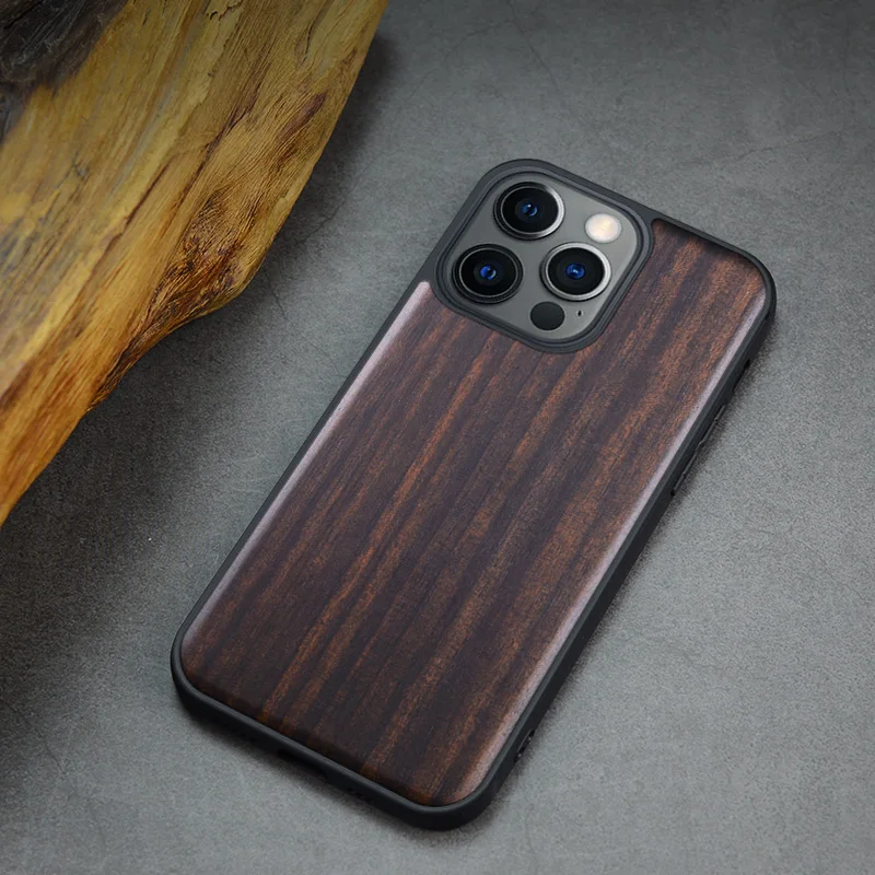 for iphone 13 pro max wood cases iphone 13 mini pro wooden tpu covers slim shell handmade engraving accessory phone hull free global shipping