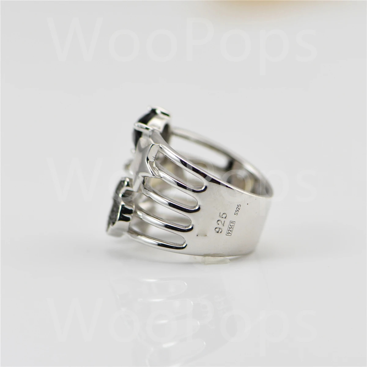 

Genuine 925 Sterling Silver Cute Simple Design Spanish Style Finger Rings For Women Party Jewelry Gifts With High Quality
