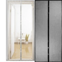summer magnetic curtains screen mesh on the door mosquito net anti fly insect door mesh automatic closing door curtain net