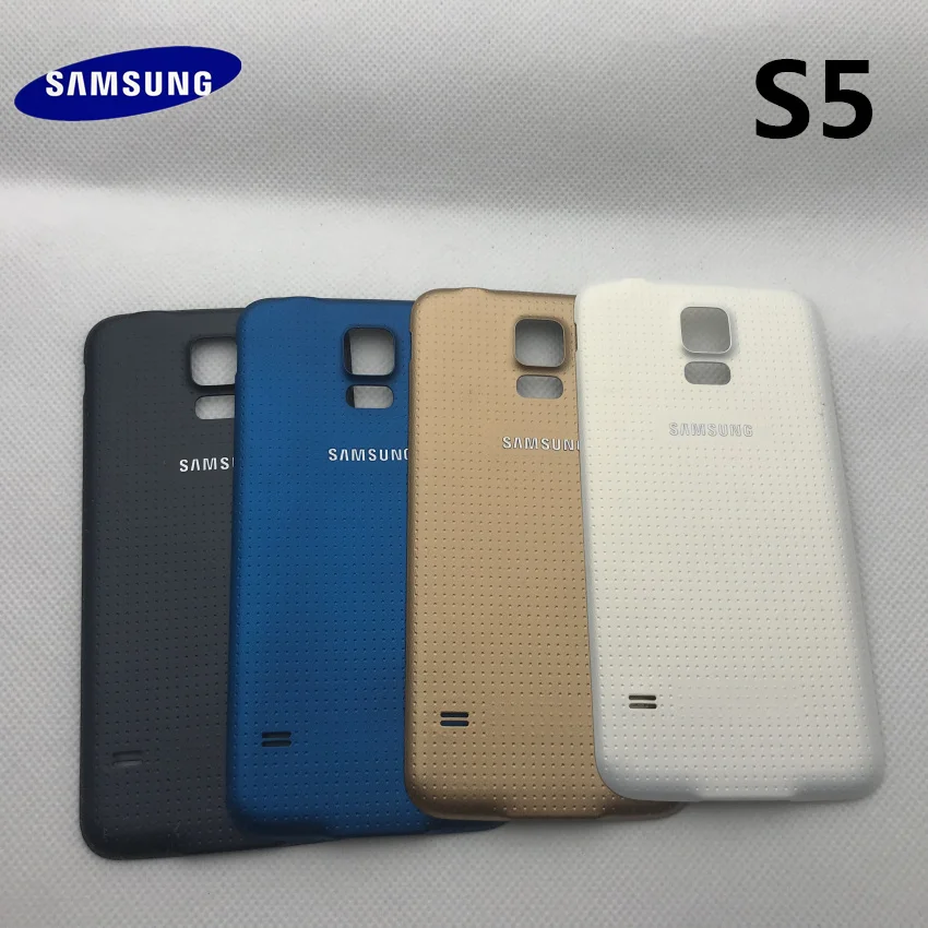 Задний корпус для Samsung Galaxy S5 i9600 G900 задняя крышка сменная батарейного отсека SAMSUNG