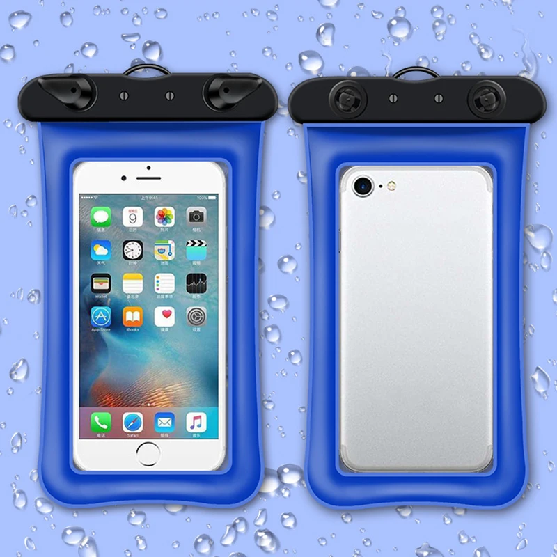 

Newly Mobile Phone Waterproof Bag Drift Diving Thick Barrier-Free Transparent Waterproof Mobile Phone Case