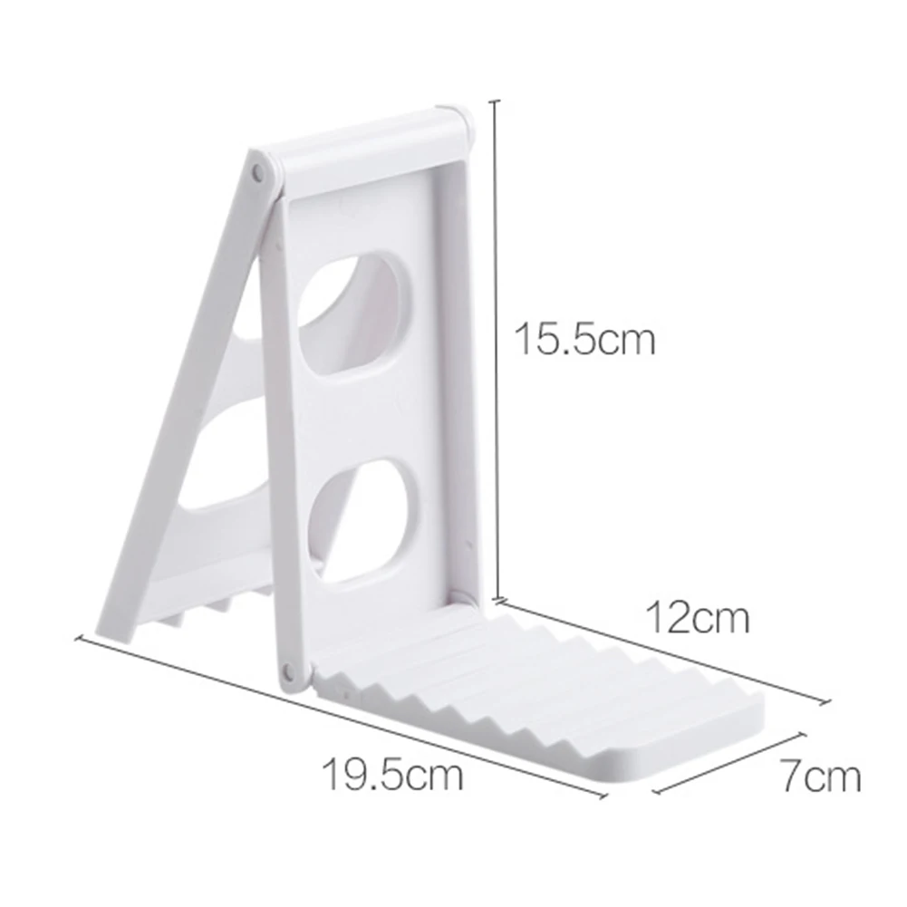 

Newly Folding Pot Lid Holder and Spoon Rest Multifunctional Kitchen Supplies Storage Rack TE889