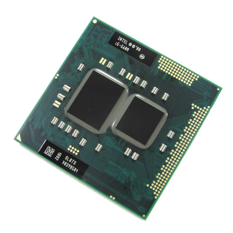 Оригинальный процессор для Intel Core i5 580M 560M 540M 520M двухъядерный PGA 988 ноутбук