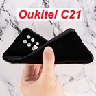 Чехол для Oukitel C21, силиконовый чехол, мягкий ТПУ чехол для телефона, защитная задняя крышка для Oukitel C 21 Pro, защитный стеклянный чехол