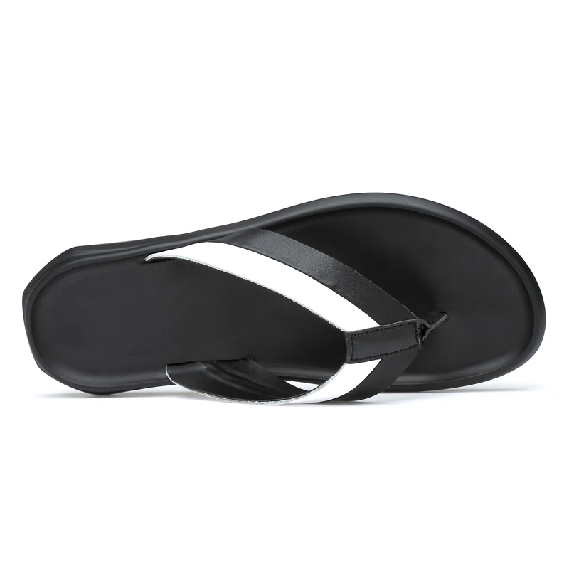 2021 Брендовые мужские вьетнамки Летние шлепанцы из натуральной кожи