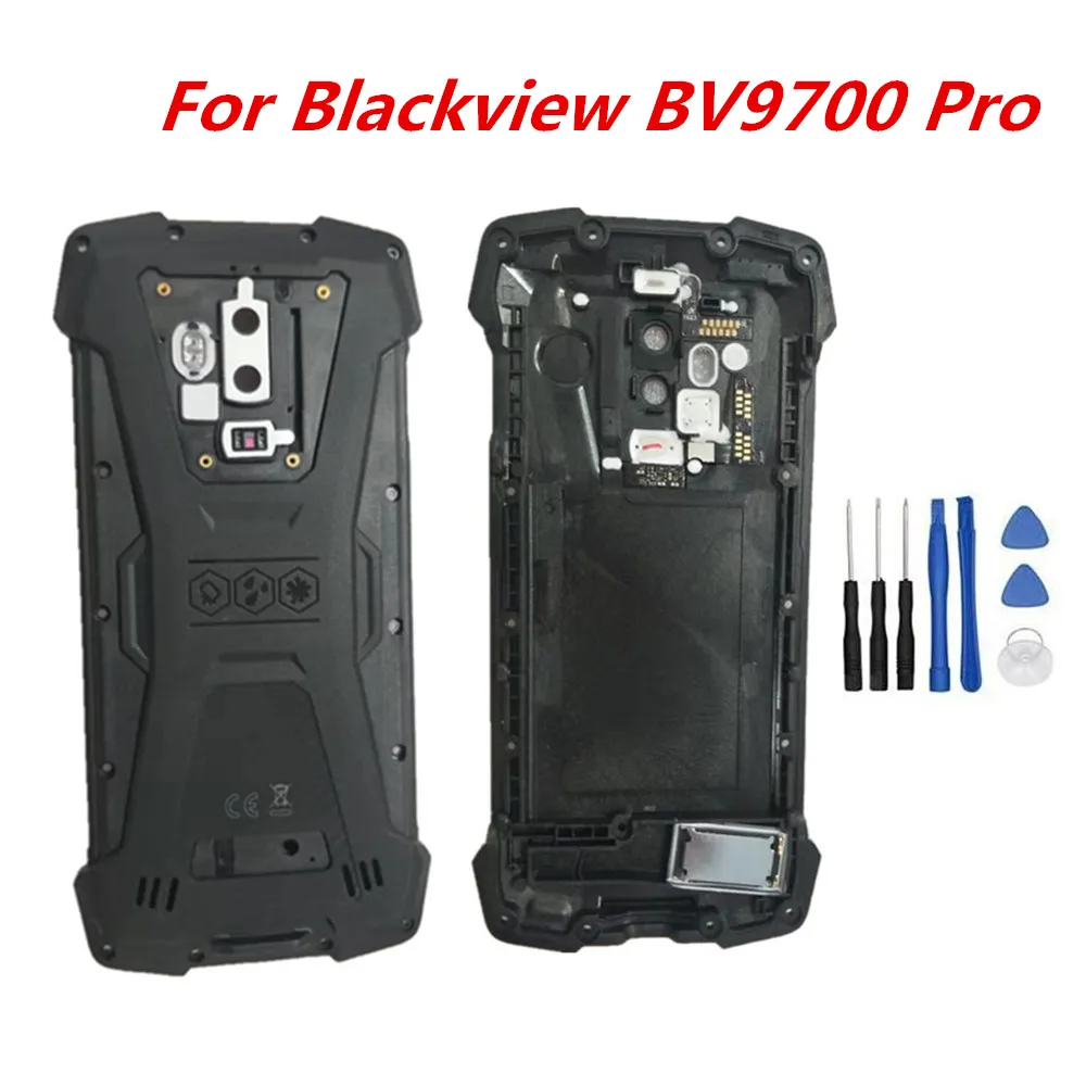 Новый оригинальный корпус для телефона BLACKVIEW BV9700 PRO 5 84 '' задняя крышка