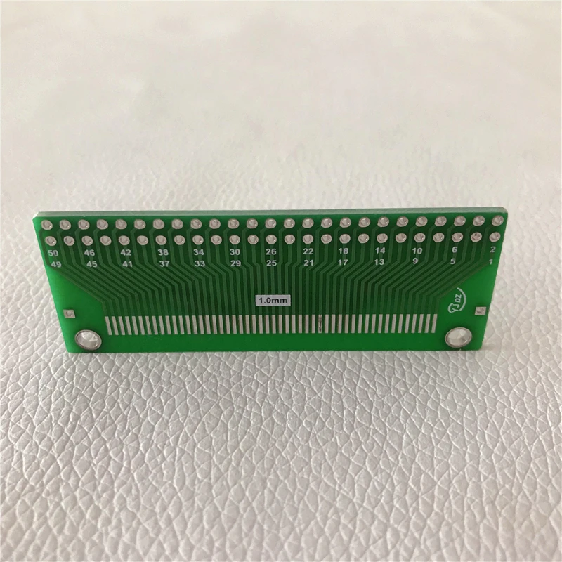 FPC для DIP 50Pin плата адаптера 1 мм 0 5 FFC до 2 54 TFT LCD держатель карты | Компьютеры и офис