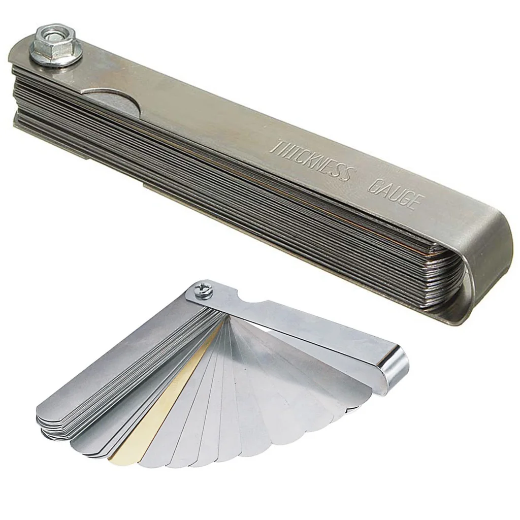 Метрический щуп 89A 32 лезвия измерительные инструменты складной толщиномер из