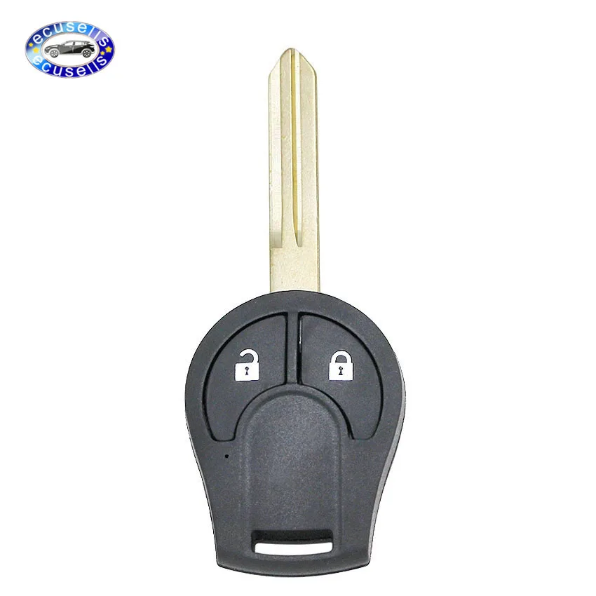 Чехол для ключа с дистанционным управлением fob 2 кнопки Nissan Sunny (можно установить
