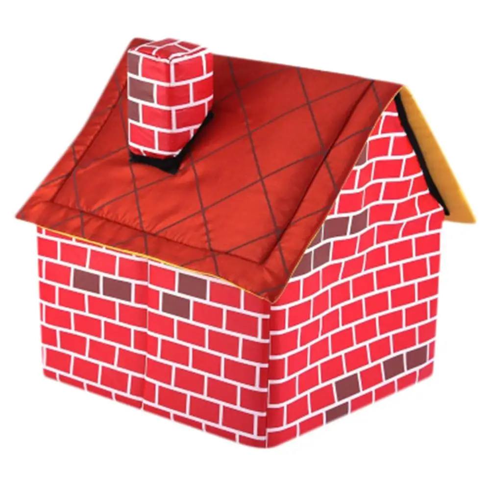 Складной домик для собаки палатка домашнего питомца переносной Дорожный Коврик