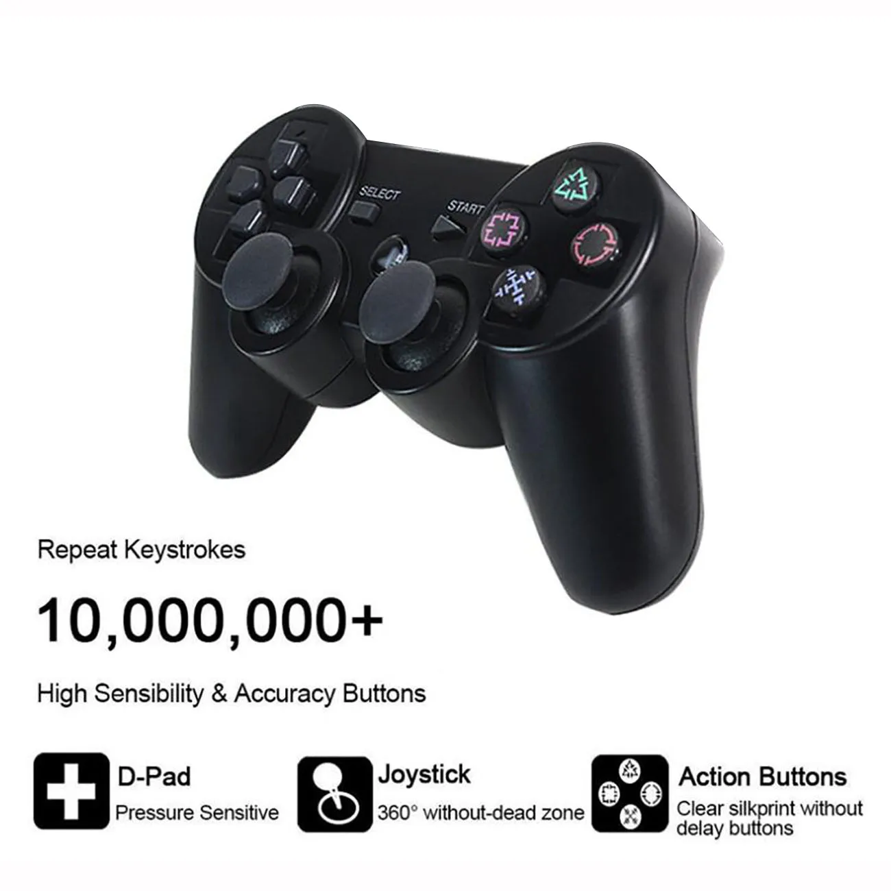 Беспроводной Bluetooth геймпад для SONY PS3 джойстик консоль игровой контроллер игр 3