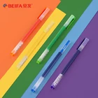 Набор гелевых ручек Xiaomi BeiFa, 5 шт.лот, цветные чернила 0,5 мм, суперпрочные ручки для подписи, ручки в форме ручки, для офиса, школьные принадлежности