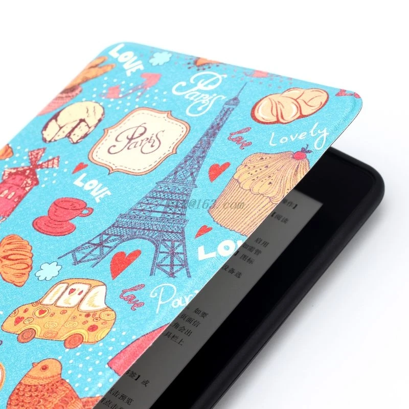 Мягкий чехол из ТПУ для Amazon Kindle Paperwhite 4 умный с рисунком электронной книги Paperwhite4