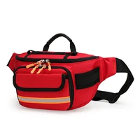 empty emergency survival kit rescue waist bag first aid bag for camping travel medical storage bag portable medical organizer