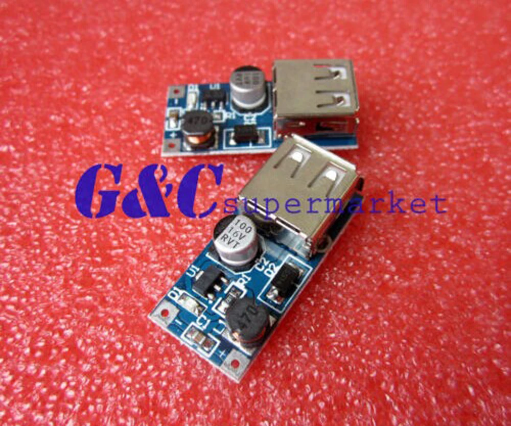 PFM-контроллер 3 шт. DC-DC USB 0 9-5 в до 5 В постоянного тока Повышающий Модуль питания