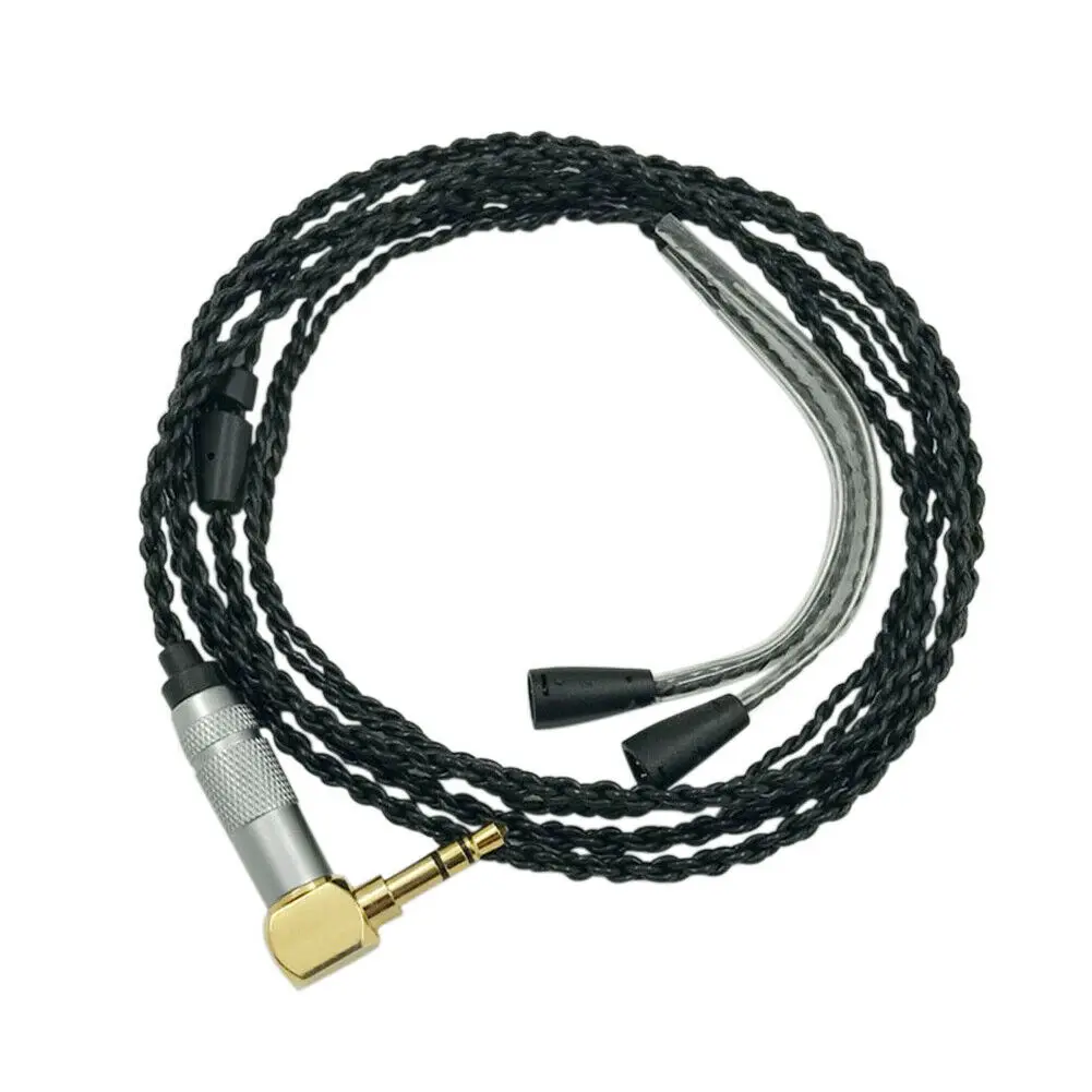 Новый Сменный аудио удлинитель 1 2 м/футов Шнур для наушников металлический